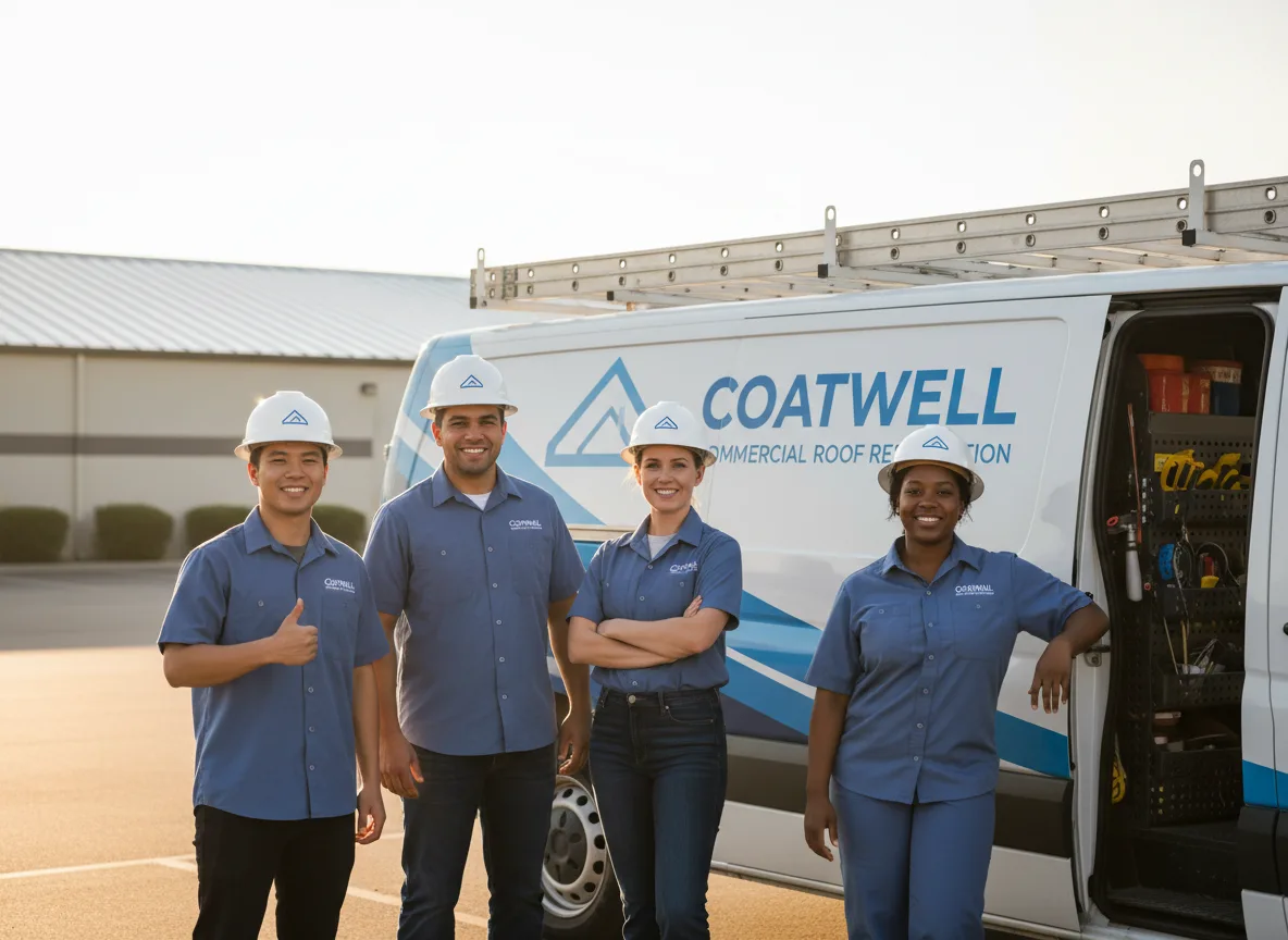 Commercial roof coating company in Hailesboro, NY